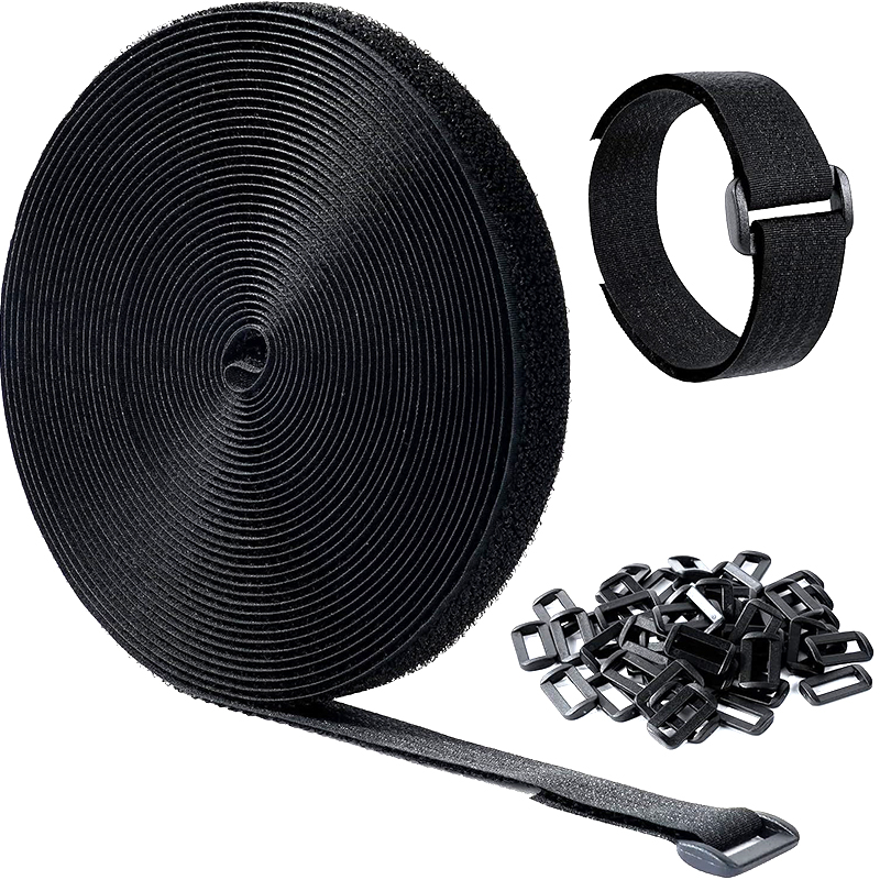 Gear Tie Reusable - 5Meters Reusable Cable Ties Freely Cut