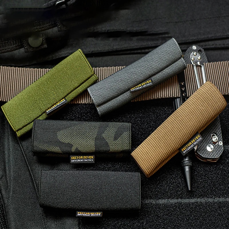 Edc Carry Flashlight - 2pcs Belt Sleeve Elastic Loop EDC
