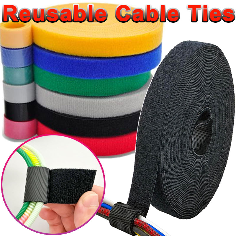 5Meter Reusable Fastening Tape - Gear Tie Reusable review and price