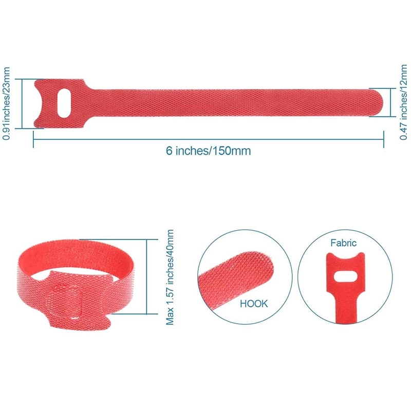 10-50PCS Colorful Releasable C - Gear Tie Reusable review and price