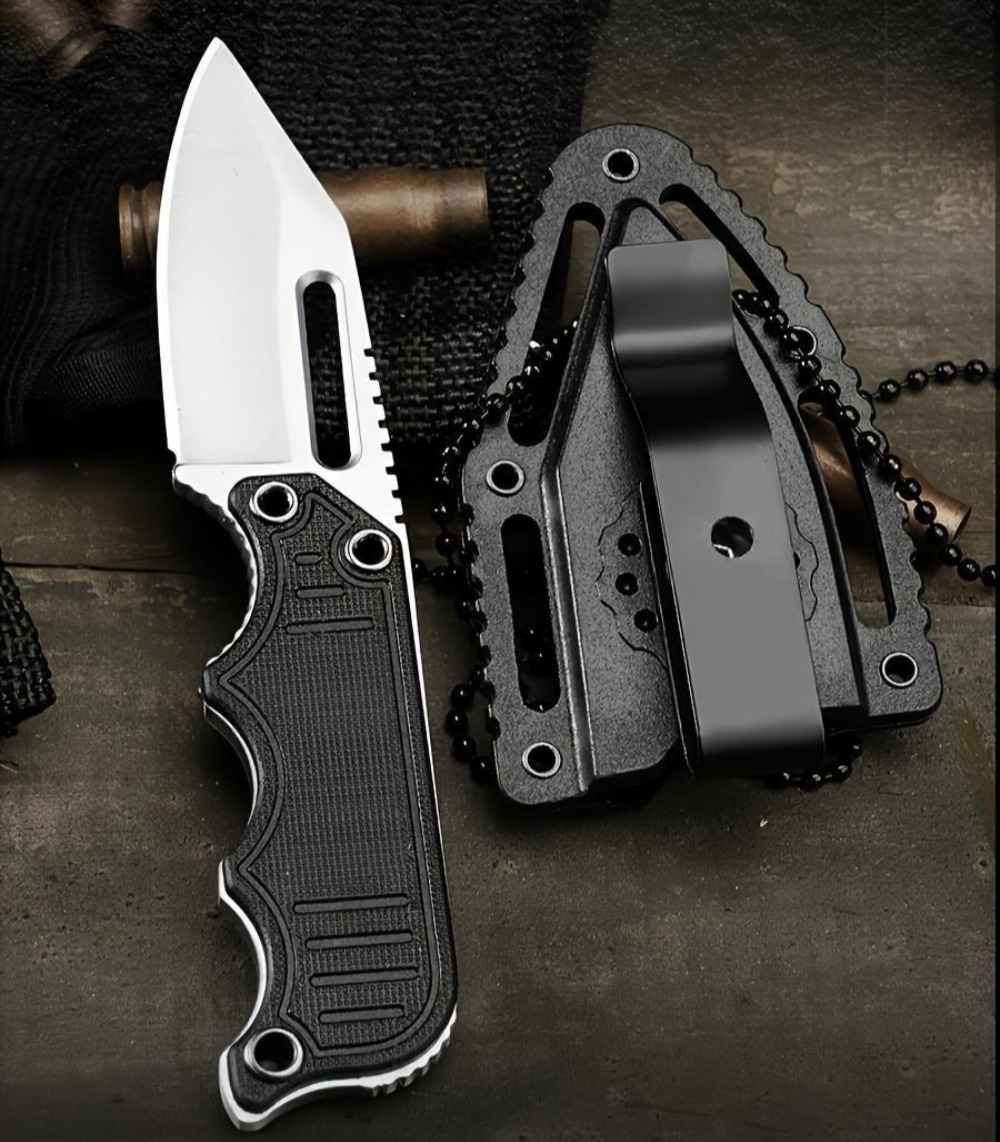 Portable Neck Knife with Kydex - Everyday Carry (Edc) Knife review and price