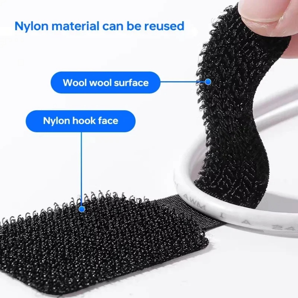 Self Adhesive Reusable Cable T - Gear Tie Reusable review and price