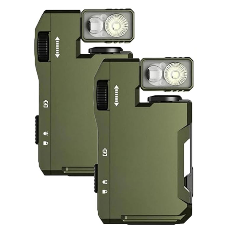 AT51-2Pcs EDC Flashlight With  - Edc Carry Flashlight review and price