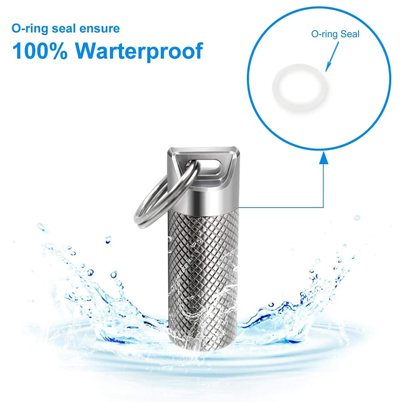 Titanium Alloy Mini Waterproof - Edc Pill Carry review and price