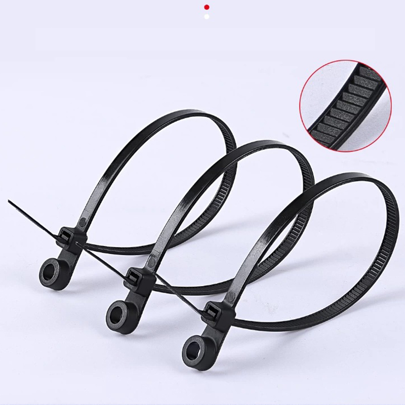 100/1000PCS Screw Hole Cable T - Gear Tie Reusable review and price