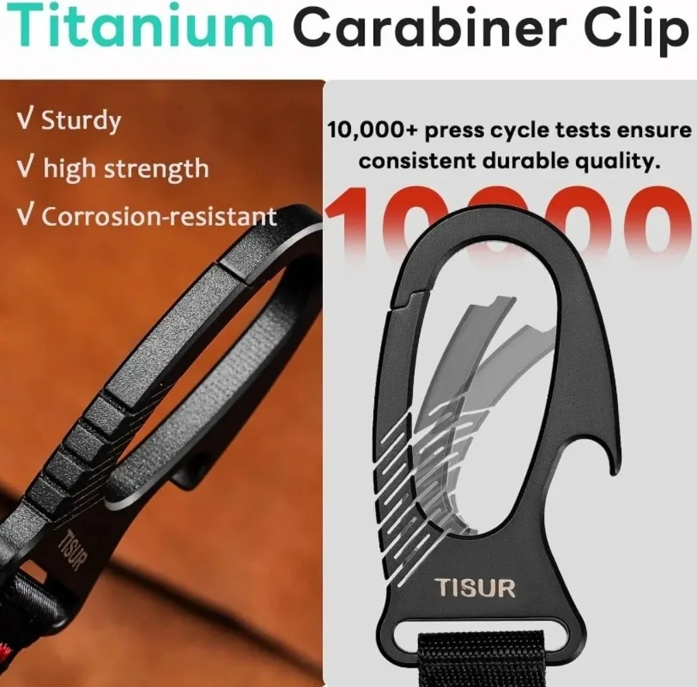 Titanium Carabiner Keychain Cl - Edc Carry Clip review and price