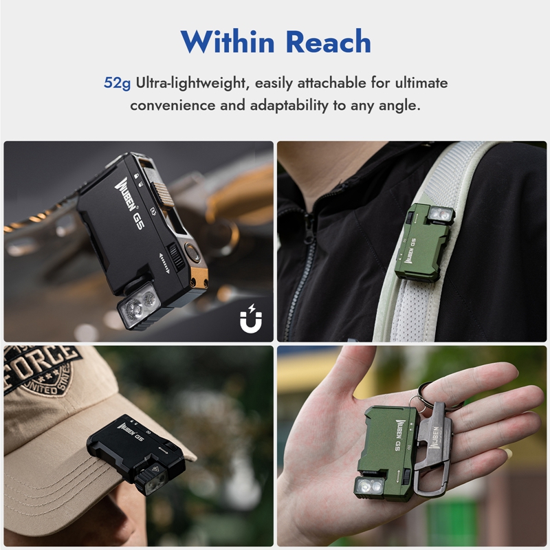 WUBEN G5 & X4 EDC Flashlight R - Edc Carry Flashlight review and price