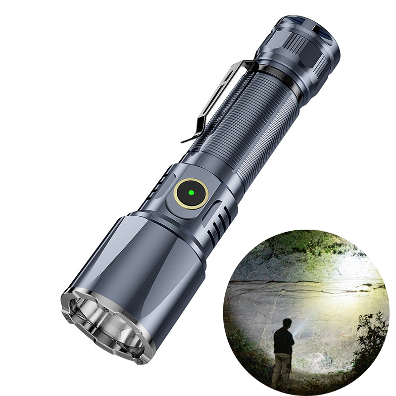Type-C USB Rechargeable 21700  - Edc Carry Flashlight review and price