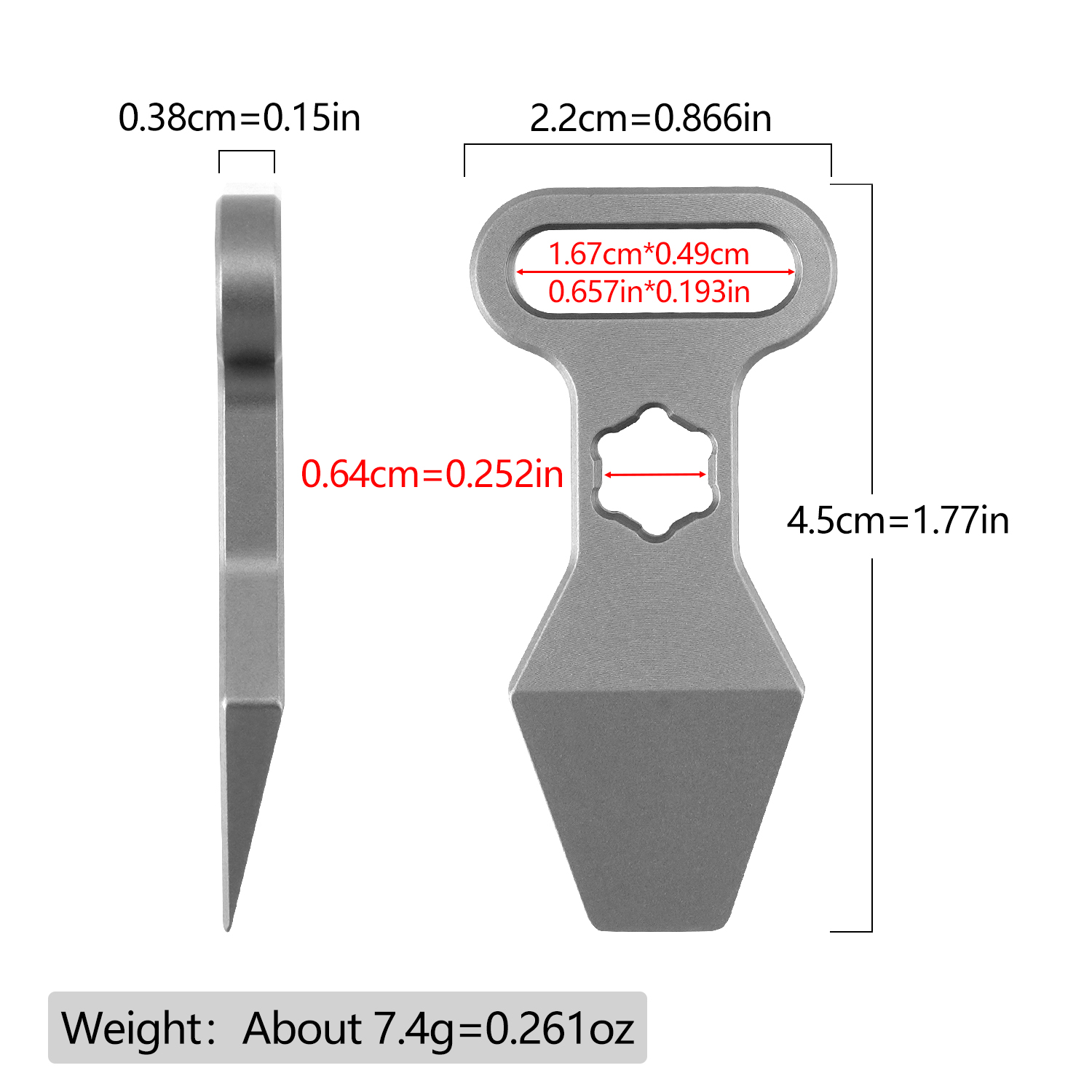 TC4 Titanium Alloy Keychain Pe - Edc Carry Accessories review and price