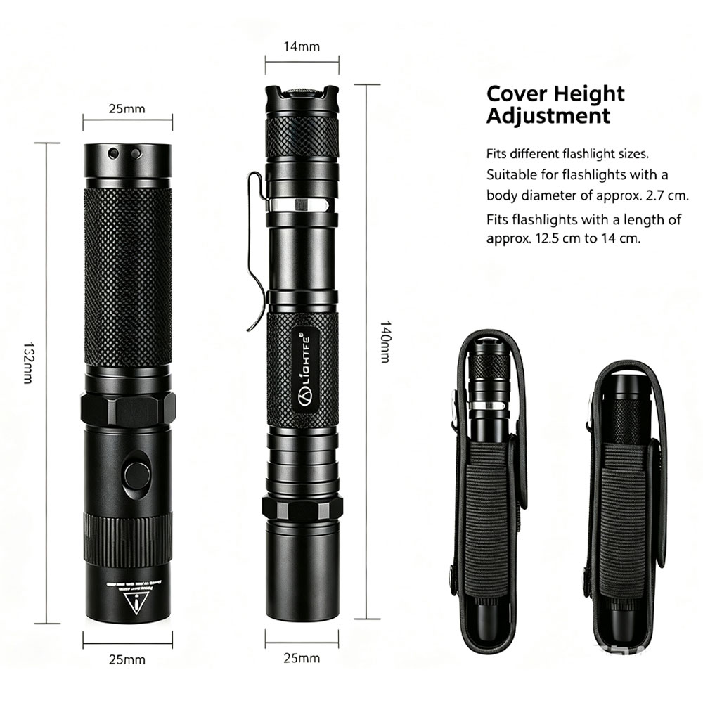 T309 Tactical Flashlight Pouch - Edc Carry Flashlight review and price