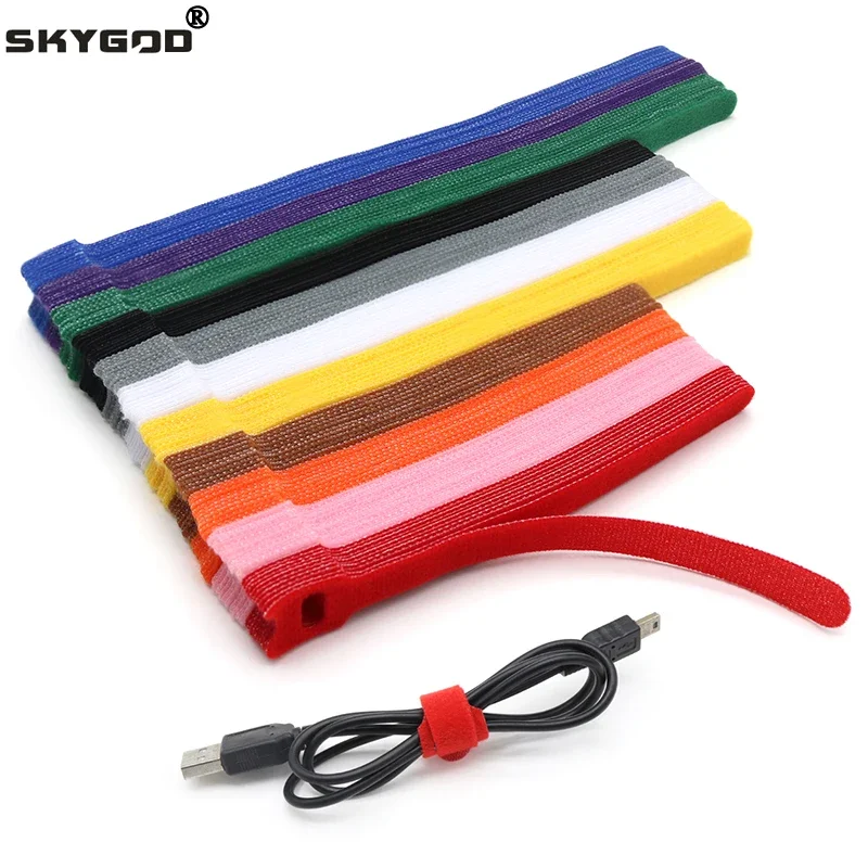 50/100pcs Releasable Cable Tie - Gear Tie Reusable review and price